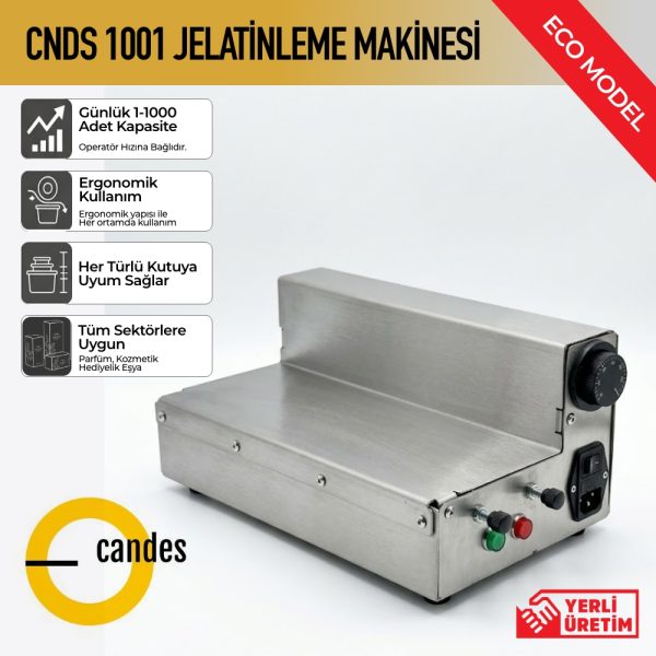 Candes CNDS 1001 Ekonomik Model Jelatinleme Makinesi
