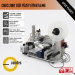 Candes CNDS 2001 Düz Yüzey Etiketleme Makinesi