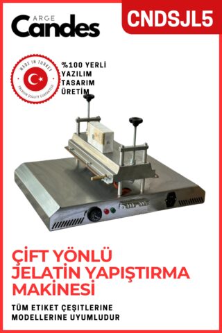 Çift Yönlü Jelatin Yapıştırma Makinesi