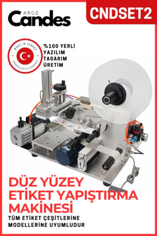 DÜZ YÜZEY ETİKETLEME MAKİNASI