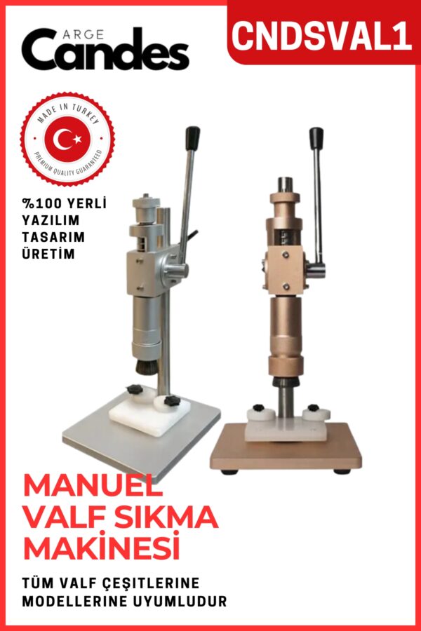 Manuel Valf Sıkma Makinası